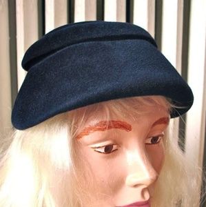 Vintage 1950s Navy Hat - Merrimac